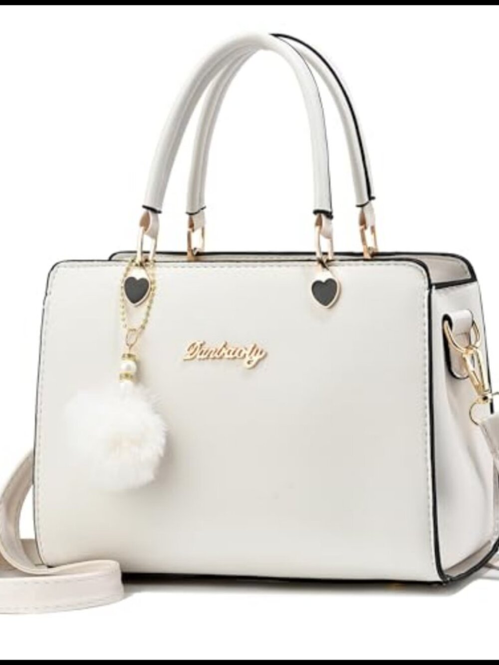 Small PU Leather Crossbody Satchel Top Handle Shoulder Bag Tote Purse